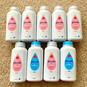 (9) Johnson's Baby Powder 4oz each NEW SEALED!